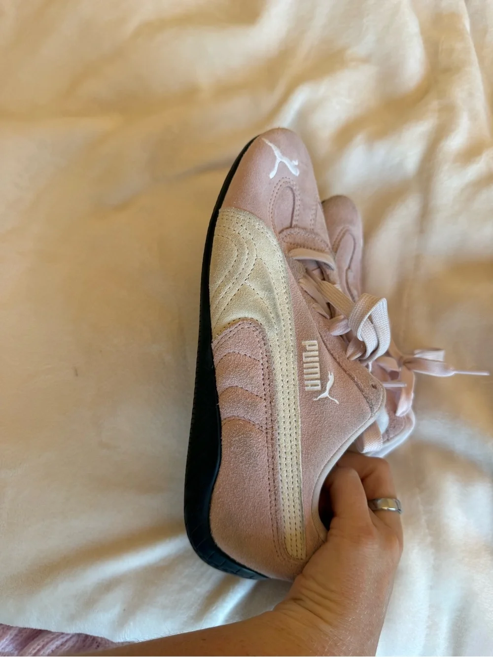 Light Pink Puma Sneakers